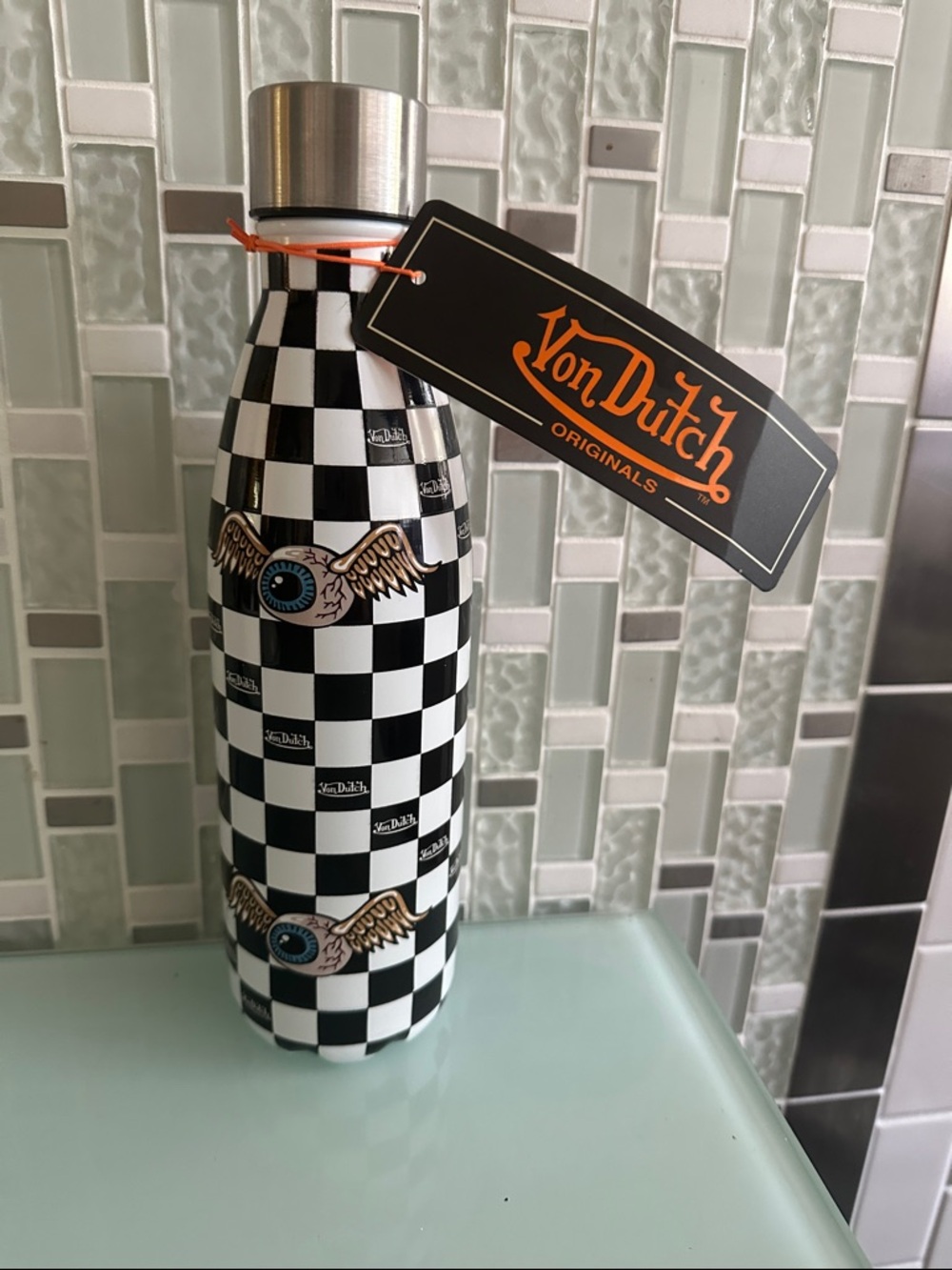 Von Dutch Winged Eyeball Bottle